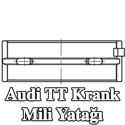 MAHLE Krank mili yatağı — 2012 Audi Tt