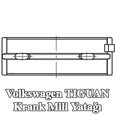 MAHLE Krank mili yatağı — 2012 Volkswagen Tiguan