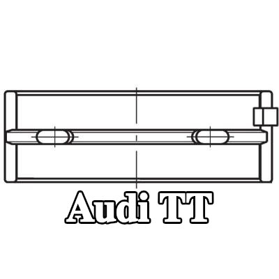 MAHLE محمل العمود المرفقي — 2012 Audi Tt