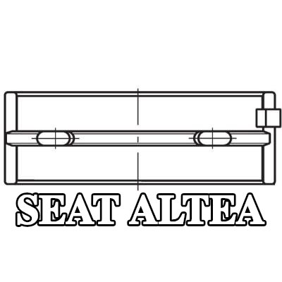 MAHLE محمل العمود المرفقي — SEAT Altea