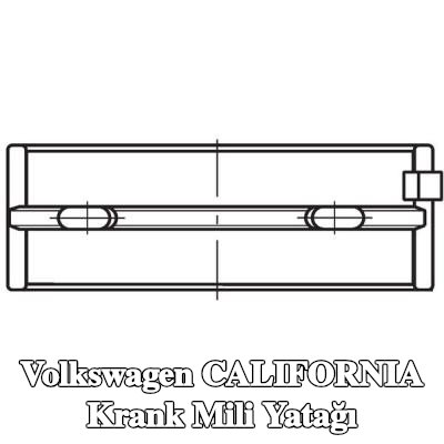 MAHLE Krank mili yatağı — 2012 Volkswagen California