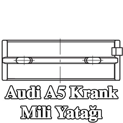 MAHLE Krank mili yatağı — 2012 Audi A5