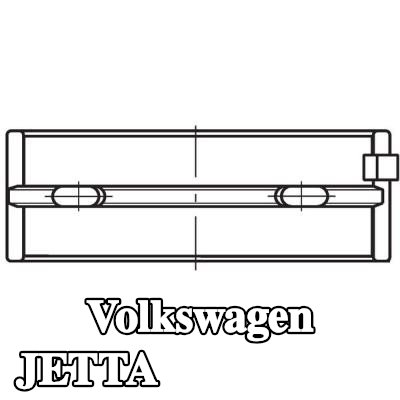 MAHLE محمل العمود المرفقي — 2012 Volkswagen Jetta