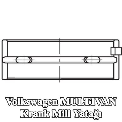 MAHLE Krank mili yatağı — 2012 Volkswagen Multivan