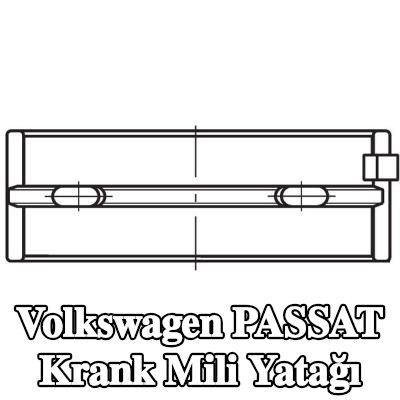 MAHLE Krank mili yatağı — 2012 Volkswagen Passat