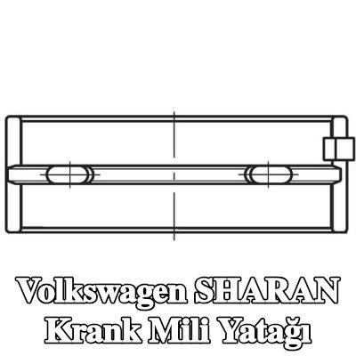 MAHLE Krank mili yatağı — 2012 Volkswagen Sharan