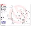 BREMBO Fren diski Prime, Outer Diameter: 322mm, içten havalandırmalı, Kaplamalı — Nissan Skyline (2)