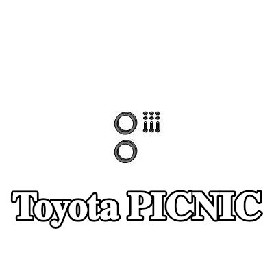 HJS مجموعة تركيب المحول الحفاز — Toyota Picnic