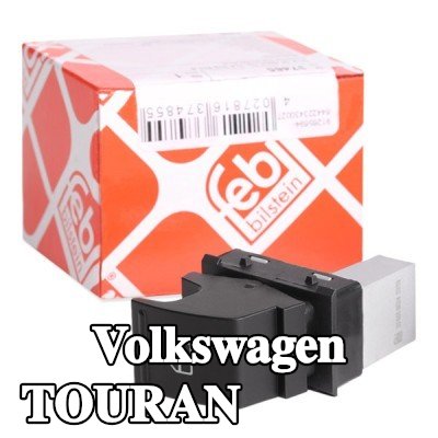 FEBI BILSTEIN مفتاح نافذة الخلف الأيسر, جانب الراكب, خلفي أيمن — 2012 Volkswagen Touran
