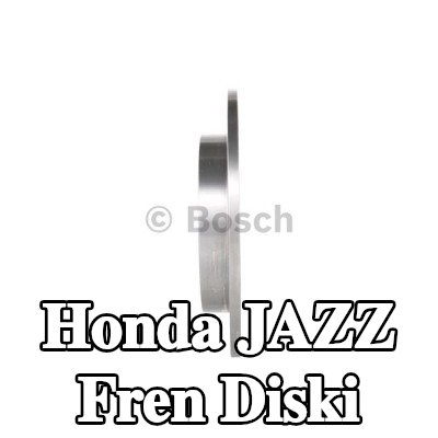 BOSCH Fren diski Dış Çap: 239mm, düz, Yağlanmış — Honda Jazz