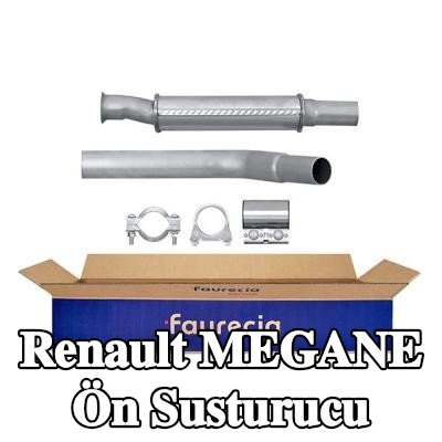 HELLA Ön susturucu Ön, montaj parçaları ile — 2000 Renault Megane