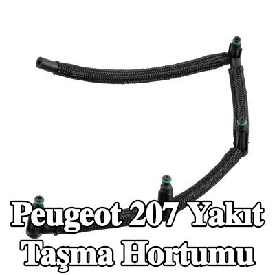 FEBI BILSTEIN Yakıt taşma hortumu — Peugeot 207