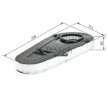 BOSCH Hava filtresi — 2012 BMW 5 Series (5)