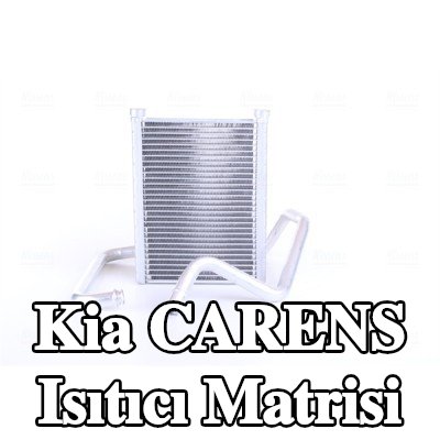 NISSENS Borulu ısıtıcı matrisi — 2012 Kia Carens