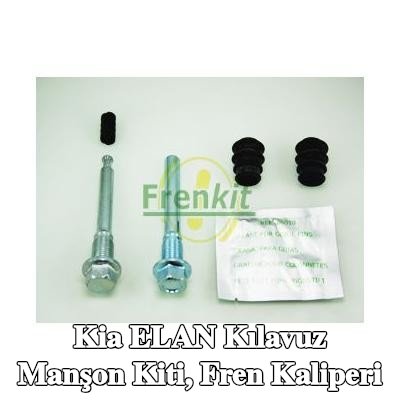 FRENKIT Kılavuz manşon kiti, ön aks fren kaliperi — Kia Elan