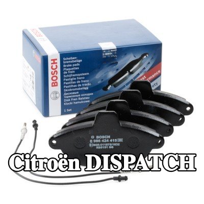 BOSCH مجموعة وسادات الفرامل 18mm — 1998 Citroën Dispatch