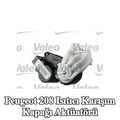 VALEO Isıtıcı karışım kapağı aktüatörü — Peugeot 208