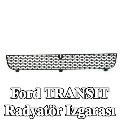 BLIC Radyatör ızgarası, orta, siyah — 2002 Ford Transit