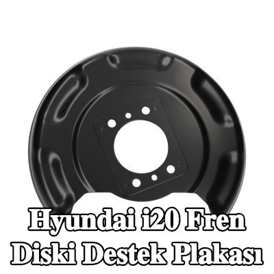 FEBI BILSTEIN Fren diski destek plakası Arka Aks Sol — Hyundai i20