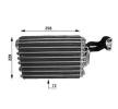 MAHLE Genleşme valfi olmayan klima evaporatörü — Mercedes-Benz 124-Series (1)