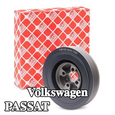 FEBI BILSTEIN بكرة العمود المرفقي للعمود المرفقي — 1990 Volkswagen Passat