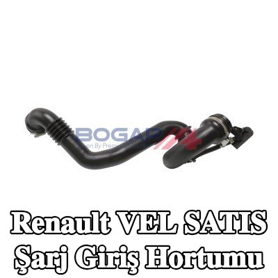 BOGAP Kelepçeli şarj cihazı emme hortumu, sensörsüz — Renault Vel Satis