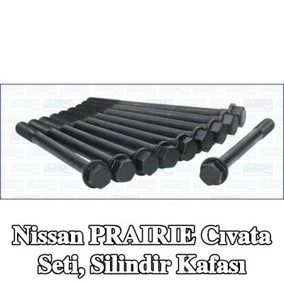 AJUSA Cıvata Kiti, silindir kafası M10, 110mm — Nissan Prairie