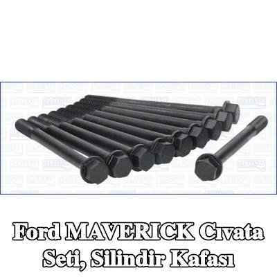 AJUSA Cıvata Kiti, silindir kafası M10, 110mm — Ford Maverick