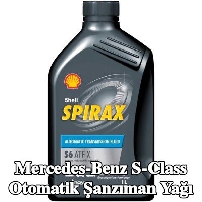 SHELL Otomatik şanzıman yağı Spirax, S6 ATF X — Mercedes-Benz S-Class