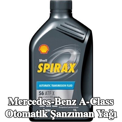 SHELL Otomatik şanzıman yağı Spirax, S6 ATF X — Mercedes-Benz A-Class