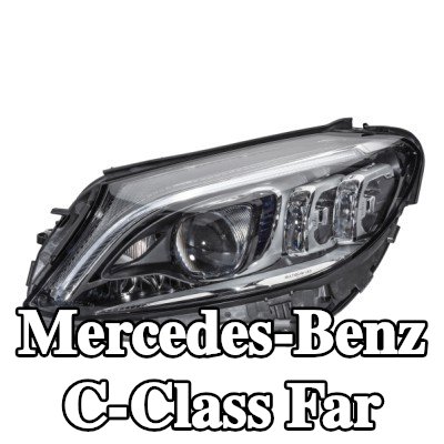 HELLA Far Sol, LED, kontrol ünitesi olmadan — 2016 Mercedes-Benz C-Class