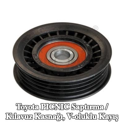 OPTIMAL Saptırma / kılavuz kasnağı, V-ribbed belt Outer Diameter: 73mm — Toyota Picnic