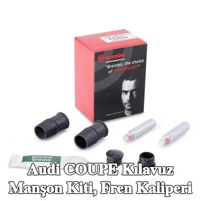 BREMBO Kılavuz manşon kiti, fren kaliperi — Audi Coupe
