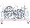NISSENS Fan, radyatör 300mm, radyatör fan kapağı, direnç olmadan, kontrol ünitesi olmadan — 2002 Ford Mondeo (8)