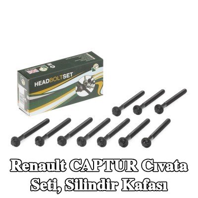 BGA Cıvata Kiti, silindir kafası M11 — 2016 Renault Captur