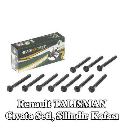 BGA Cıvata Kiti, silindir kafası M11 — Renault Talisman