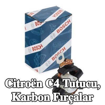 BOSCH Tutucu, karbon fırçalar — 2012 Citroën C4
