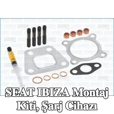 AJUSA Montaj Kiti, conta/sızdırmazlık elemanları ile şarj cihazı — 1995 SEAT Ibiza