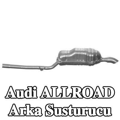 VEGAZ Arka susturucu Arka — Audi Allroad
