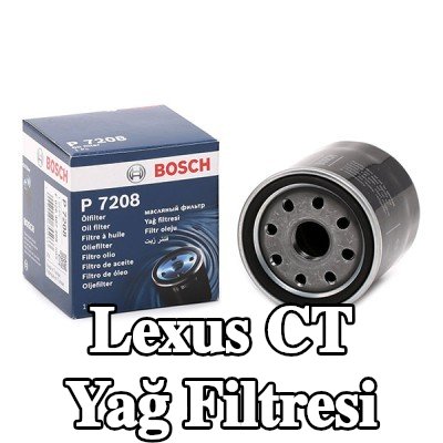 BOSCH Tek çek valflı yağ filtresi — Lexus Ct