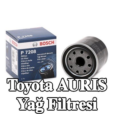 BOSCH Tek çek valflı yağ filtresi — Toyota Auris