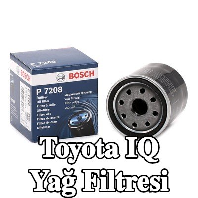 BOSCH Tek çek valflı yağ filtresi — Toyota Iq