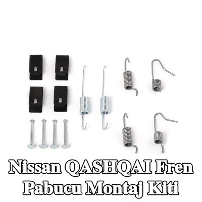 BOSCH Fren pabucu montaj kiti — 2012 Nissan Qashqai