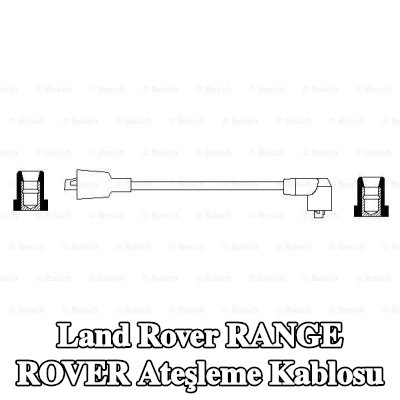 BOSCH Ateşleme kablosu Ateşleme bobini - distribütör — 1992 Land Rover Range Rover