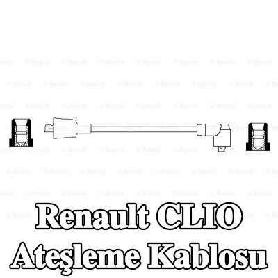 BOSCH Ateşleme kablosu Ateşleme bobini - distribütör — 1997 Renault Clio