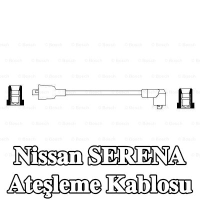 BOSCH Ateşleme kablosu Ateşleme bobini - distribütör — 2000 Nissan Serena