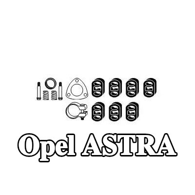 VEGAZ طقم تركيب العادم — 2008 Opel Astra
