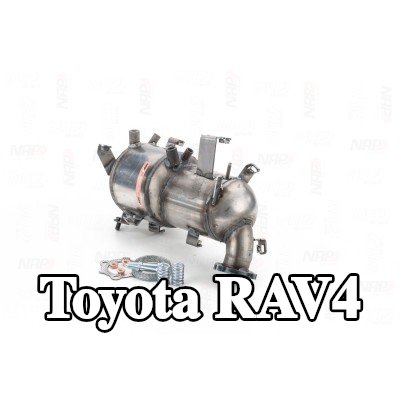 NAP carparts مرشح جسيمات الديزل مع مواد التثبيت/التركيب — Toyota Rav4