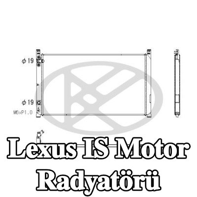 KOYORAD Motor radyatörü — Lexus Is