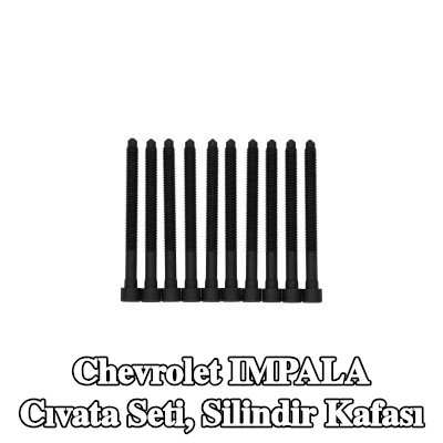 KAMOKA Cıvata seti, silindir kafası — 2002 Chevrolet Impala